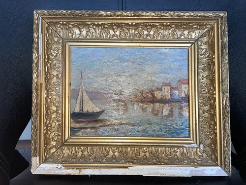 Tableau marine ancienne - marine,