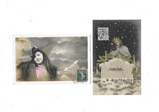 3 CPA carte postale ancienne