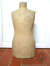 BUSTE COUTURE MANNEQUIN VITRINE T.34 Mode retro Magasin STOCKMAN Paris déb. XXe