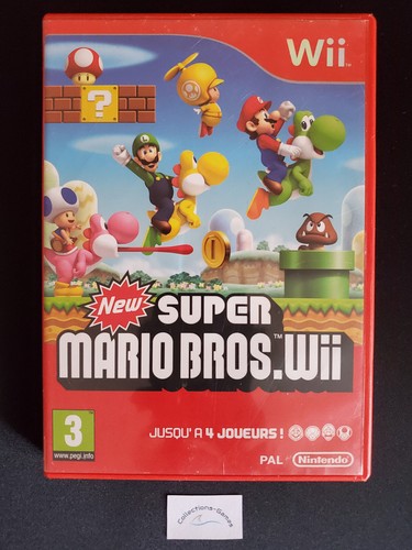 Jeu nintendo wii new super - nintendo,