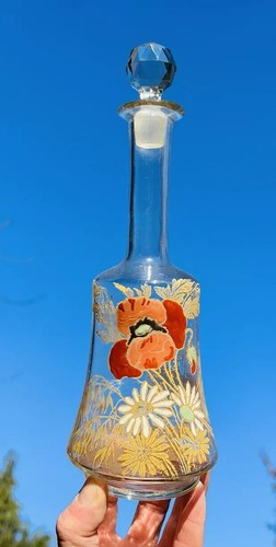 Legras decanter enamelled - legras,