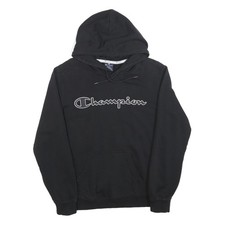 CHAMPION Homme Hoodie Noire S