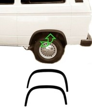 Arrière Noir Mat Extensions d'aile Set pour VW TRANSPORTER T3 1979-1992