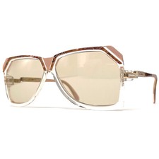 NOS vintage CAZAL 186 sunglasses - W.Germany '80s - Medium - ORIGINAL - Crystal
