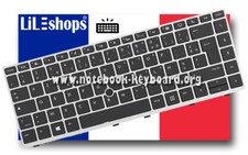 Clavier Français AZERTY HP Elitebook 745 G5 G6 / 840 G5 G6 / 846 G5 Rétroéclairé