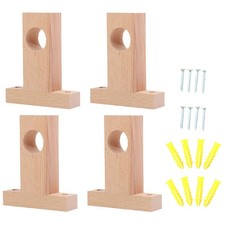  4 Pcs Supports De Tringle À