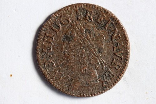 Monnaie double tournois - monnaie, 1643