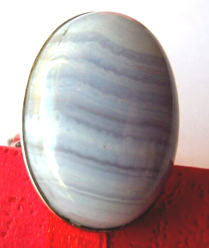 Bague calcédoine - bague, en