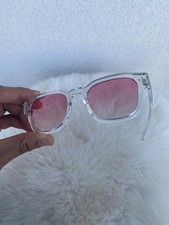 Lunettes de soleil miroir bleu