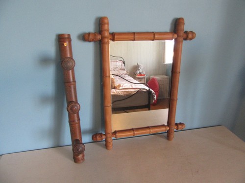 Miroir vintage rectangulaire