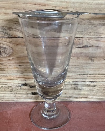 Ancien grand verre absinthe - grand,