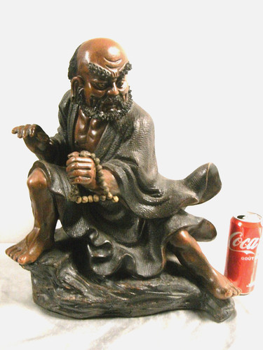 Ancienne statue moine - 🇫🇷,