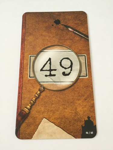 Carte sherlock holmes - carte, 46/60