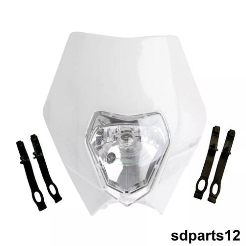 Masque blanc phare intégré - blanc,
