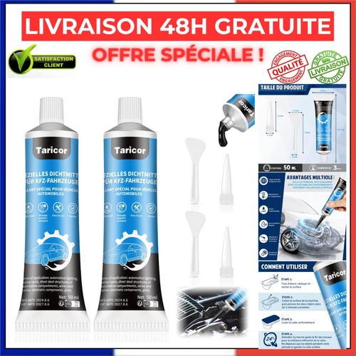 Colle pare brise silicone - colle,