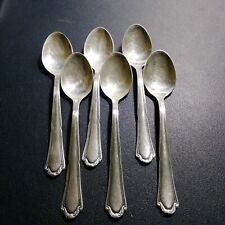 Ensemble de 6 Cuillères À Café Métal argenté Gulden