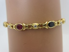 Vintage 18K or Jaune Rubis