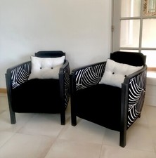 Paire de fauteuils Art Déco