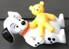 Figurine Dalmatien Avec Une Peluche, 101 Dalmatiens , Walt Disney, Dessin Animé