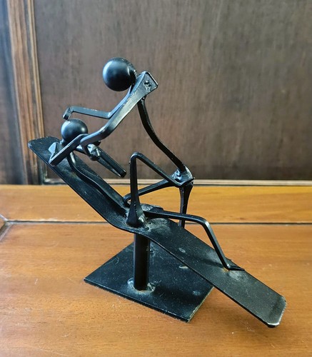 Sculpture métal clous - sculpture,