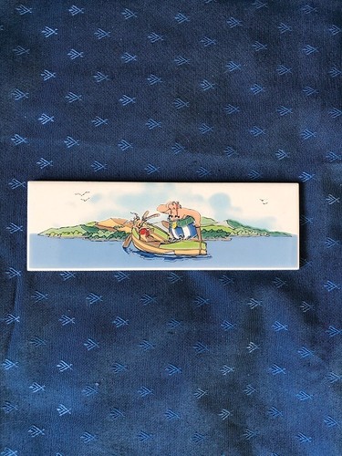 Rare ancien carrelage astérix - carrelage,