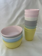 16 Pieces Plastic Plate Cups