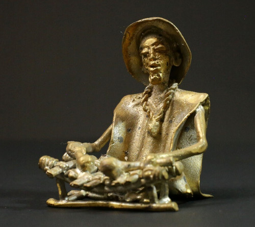 Figurine musicien africain - figurine,