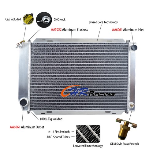 Aluminum radiator for - radiator,