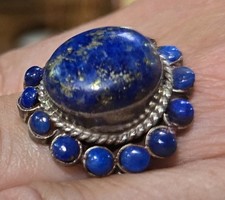 bague bérbère en argent et