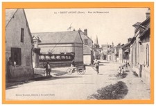 SAINT-ANDRE (27) Livraison en VELO TRIPORTEUR aux VILLAS en 1919