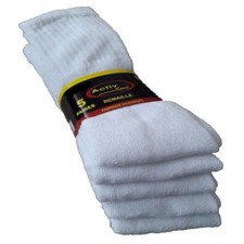 Chaussettes de 10 a 70 paires  uni Noir, Blanc ou Gris  pour homme ou femme