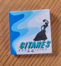 BOÎTE 54 PAQUETS INDIVIDUEL ALLUMETTE PUBLICITAIRE GITANES CIGARETTE TABAC FEU