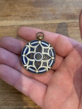 Miroir pendentif émail - &, &