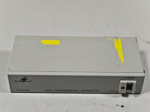 Amplificateur monacor tvda 408 - amplificateur, tvda-408