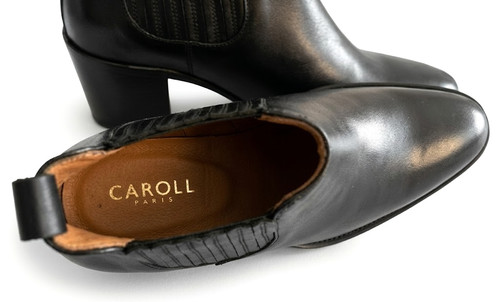 Bottes cheville caroll paris - bottes,