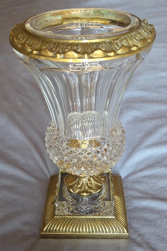Vase médicis cristal - vase,