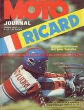 MOTO JOURNAL  172 Essai Road Test SANGLAS 400 E Zündapp LANSIVUORI 200 Miles 74