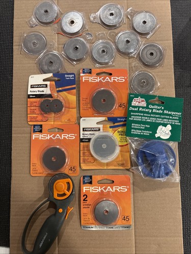 Fiskars 45mm rotary blades - rotary,