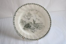 Ancienne assiette plate en