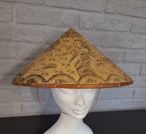 Chapeau chinois traditionnel - chapeau,