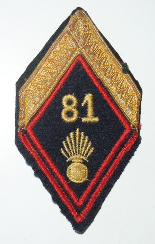 Insigne tissu losange bras - losange, de