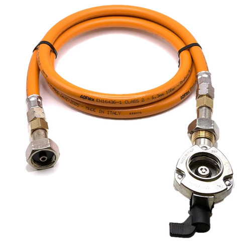 Tuyau gaz gpl orange - tuyau, 80cm