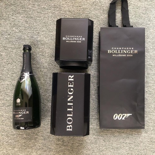 Bouteille vide bollinger 2009 - bouteille,