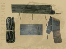 1 HOUSSE BG56 NOS US POUR BRINS MS ANTENNE MP NEUVE ORIGINALE  us ww2 jeep dodge