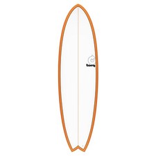 Planche De Surf TORQ Époxy TET 6.6 MOD Fish Orange Rail