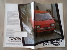 Dépliant TOYOTA LITE-ACE 1300