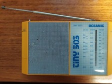 Très Rare radio oceanic Yiny 505 L Jaune Vintage