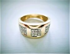 Bague Jonc  Diamants Or 18