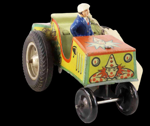 Tracteur clown jouet - au,