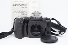 Reflex argentique AF 35mm MINOLTA Dynax/Maxxum 300si SLR + BOUCHON/SANGLE/NOTICE